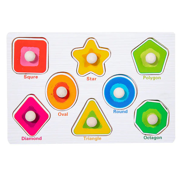 Wooden 3D Animal Puzzle Toy for Early Learning
